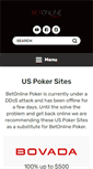 Mobile Screenshot of betonlinepoker.org
